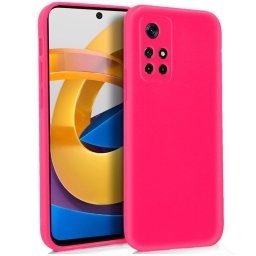 Cool Funda Silicona Rosa para Xiaomi Poco M4 Pro 5G / Redmi Note 11S 5G