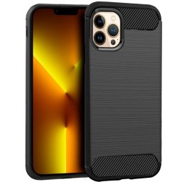 Cool Funda Carbón Negra para iPhone 13 Pro Max
