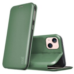 Cool Funda Flip Cover Elegance Verde para iPhone 13