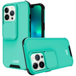 Cool Funda Hard Camera Mint para iPhone 13 Pro