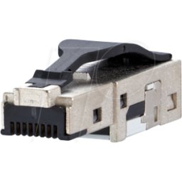 METZ CONNECT BTR 1401400812-E - Conector de campo E-DAT RJ45 corto, Cat.6
