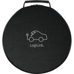 LOGILINK EVB0100 - Bolsa de almacenamiento redonda para cable de carga tipo 2