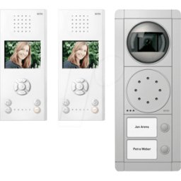 RITTO RGE1892420 - Video intercomunicadores Set PORTER, casa de 2 familias