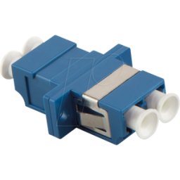 LOGILINK FA02LC7 - Acoplamiento de fibra óptica, LC/LC, 12 piezas, con brida