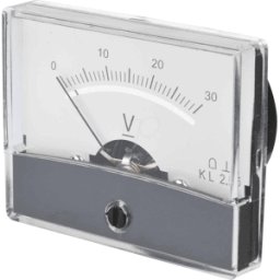 FREI PM 2-30V - Mecanismo de medición de bobina móvil, 30 V, 60 x