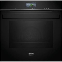 Horno eléctrico Siemens HR976GMB1 71 litros Inox y negro autolimpieza pirolítica y vapor