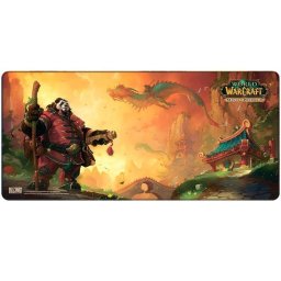 Alfombrilla Blizzard World of Warcraft Pandaren XL diseño linternas antideslizante