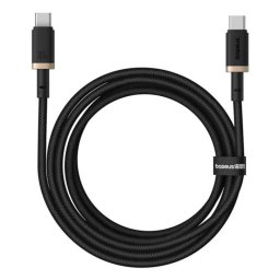 Cable USB-C Baseus Dura Series Carga Rápida 2 m USB 2.0 Negro/Dorado
