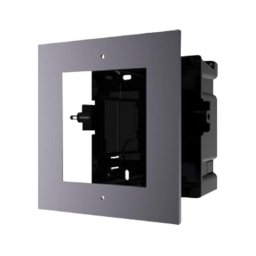 Panel frontal y caja empotrada Hikvision DS-KD-ACF1 de plástico