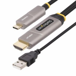 Cable Óptico Activo StarTech USB-C a HDMI 2.0 15,2 m 4K60Hz