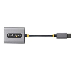 Divisor USB-C StarTech con 2 Puertos 3.5mm y DAC 24 Bits - Gris
