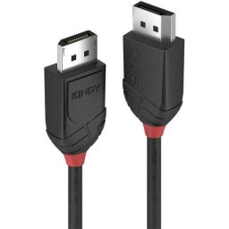 Cable Lindy Black Line DisplayPort 1.2 4K 1,5 m