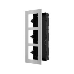 Panel frontal y caja empotrada Hikvision DS-KD-ACF3/S