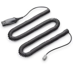 Cable Audio HP Poly Poly EHS 3,5 mm a 3,5 mm Negro