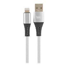 Cable TnB WAY USB-A Lightning 2 m Gris