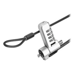 Cable Antirrobo TnB MCAV3IN1CODE 3 en 1 con Código 1,8 m Gris