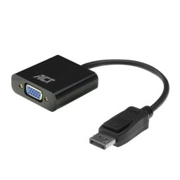 Adaptador ACT DisplayPort a VGA 0,15 m 1080p