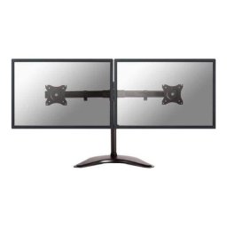 Neomounts NM-D335DBLACK Soporte de monitor doble de mesa 10-27" VESA 75x75-100x100 Máx. 8 kg