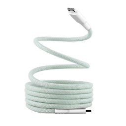 Cable USB-C a USB-C TnB TCPDMAGGR Funda Magnética 60 W 1,5 m Verde
