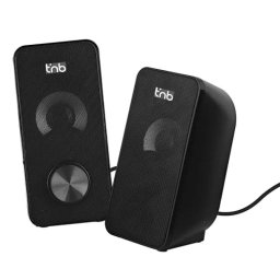 Altavoces TnB HPOffice para PC con jack de 3,5 mm, 6 W RMS, negros