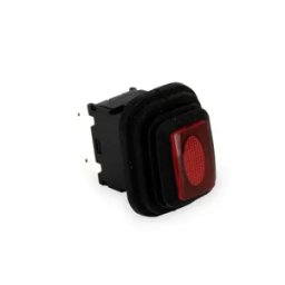 UNIVERSAL Interruptor bipolar rojo 4 conectores adaptables a Polti/LadyVap