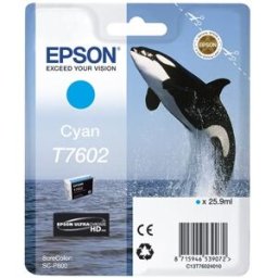 Epson T7602 Cartucho de tinta cian