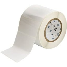 Brady THT-55-423-1 etiqueta poliéster blanco brillante 101,60 x 50,80 mm