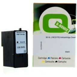 Q-Nomic 36 XL (18C2170) Cartucho de tinta negro XL