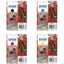 Epson 503XL Pack 4 cartuchos de tinta