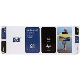 HP 81 (C4930A) Cartucho de tinta negro