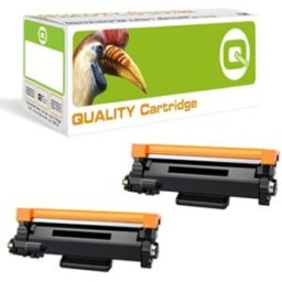 Q-nomic TN-2510 Pack doble toner negro