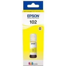 Epson 102 botella de tinta amarillo