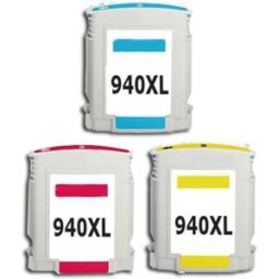 Q-Nomic 940XL 3 Cartuchos de tinta tri-color