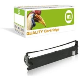Q-Nomic 43821103 cinta de tinta negro