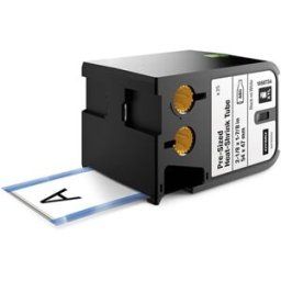 Dymo XTL 1868734 cinta termorretráctil negro sobre blanco 54x47mm