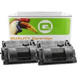 Q-Nomic CE390XD pack de 2 toners negros XL