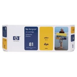 HP 81 (C4933A) Cartucho de tinta amarillo