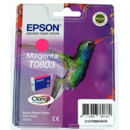 T0803 Cartucho de tinta (Epson T080340) magenta