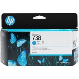 HP 738 (498N5A) cartucho de tinta cian