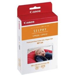 Canon RP-54 cartucho de tinta + papel tamaño postal
