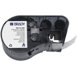 Brady M5-113-490 etiquetas de poliéster Freezerbondz negro sobre blanco 38,1 mm x 55,88 mm