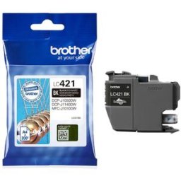 Brother LC-421BK cartucho de tinta negro