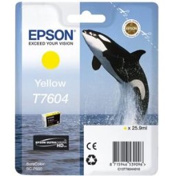 Epson T7604 Cartucho de tinta amarillo