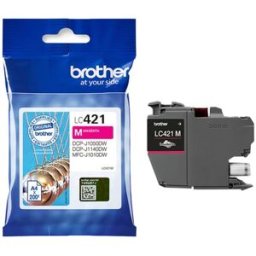 Brother LC-421M cartucho de tinta magenta