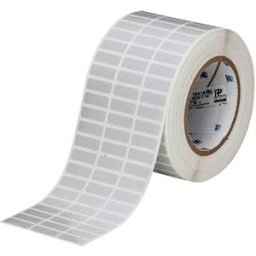 Brady THT-3-413-10 etiqueta de poliéster plata mate 25,40 x 9,53 mm