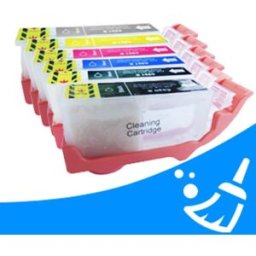 Q-Nomic Pack PGI-525 y CLI-526 limpiador cabezales (6 colores)