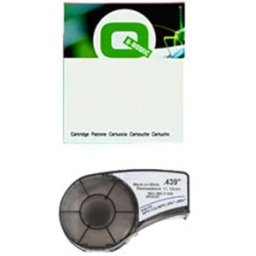 Q-Nomic M21-250-C-342 cinta termorretráctil negro sobre blanco 11,15 mm x 2,10 m