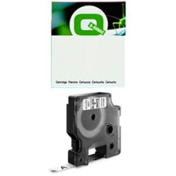 Q-Nomic 2093098 cinta negro sobre blanco 19 mm 10 cintas