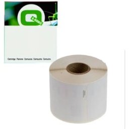 Q-Nomic S0722420 etiqueta de envío negro sobre blanco 54 x 101mm