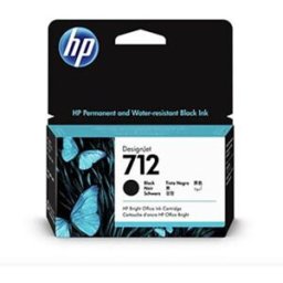 HP 712 (3ED70A) cartucho de tinta negro